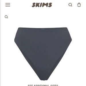 Skims Swim mid waist bottom